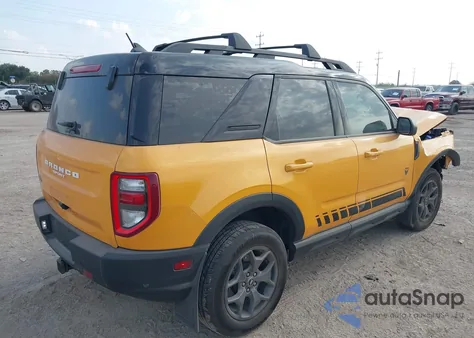 2022 Ford Bronco Sport Badlands из США, поврежденный, VIN 3FMCR9D95NRD00815